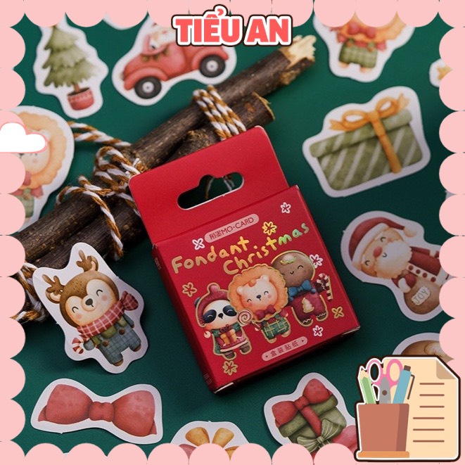 Bộ Sticker / Hình dán Kiểu Dáng Giáng Sinh - Sticker Noel (45 Hình)