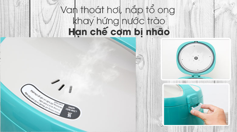 Nồi cơm nắp gài Sunhouse Mama 1.8 lít SHD8652G