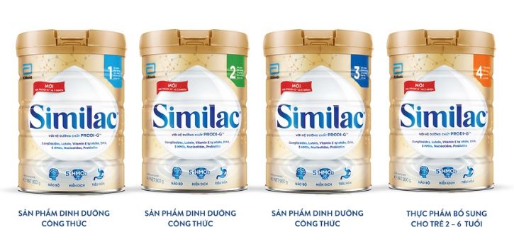 Sữa bột Similac 4 900g/lon Dinh Dưỡng 5G Mới