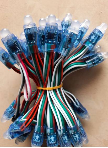 LED ĐÚC F8 IC 1903 FULL MÀU DÂY 50 BÓNG