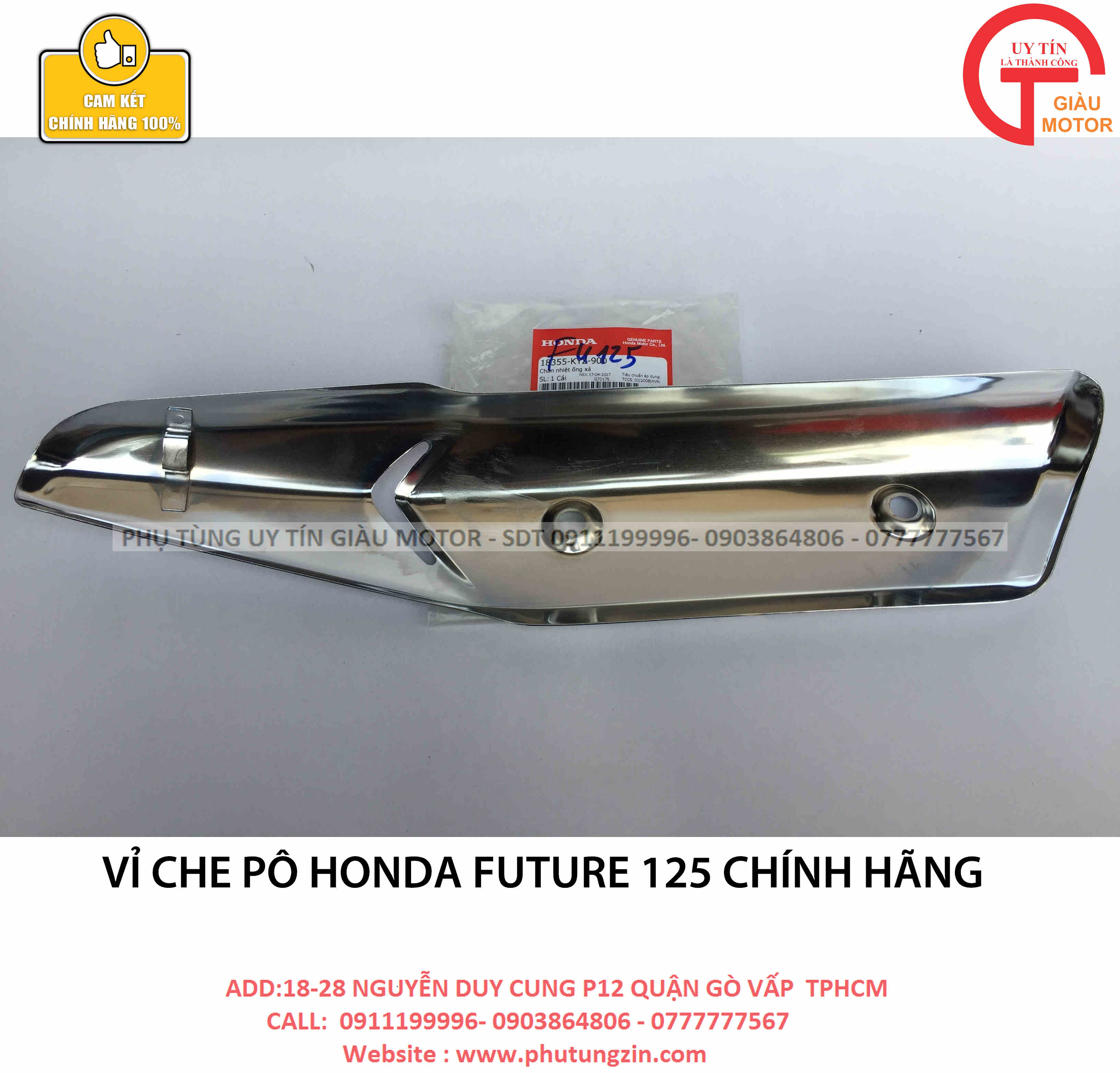 VỈ CHE PÔ HONDA FUTURE 125 CHÍNH HÃNG