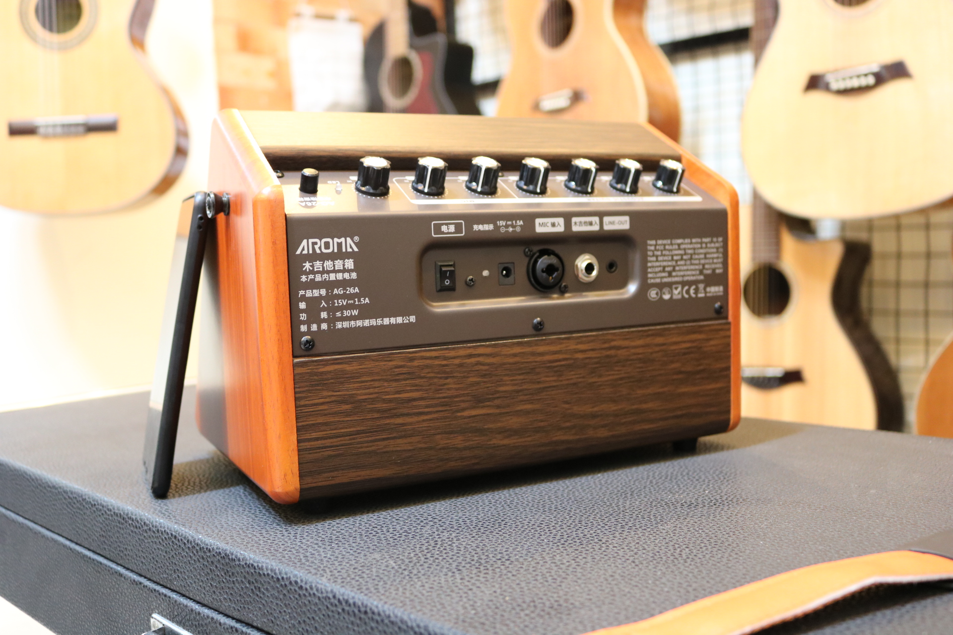 Ampli Guitar Acoustic Aroma AG-26A
