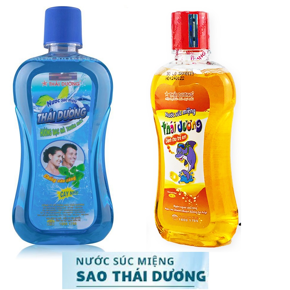 Nước súc miệng Sao Thái Dương