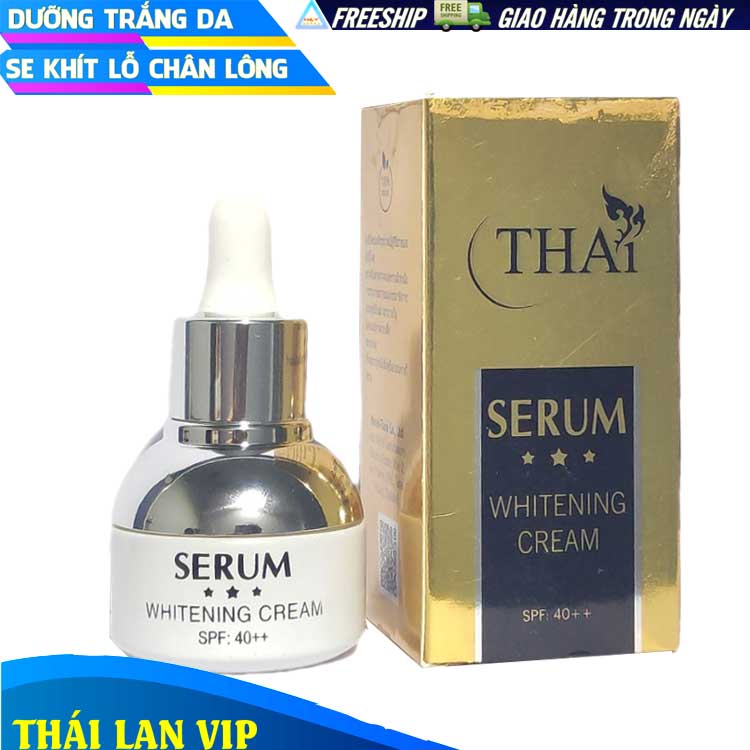 Tinh chất serum dưỡng trằng, ngừa nám tàn nhang chống lão hoá Thái Lan 20ml