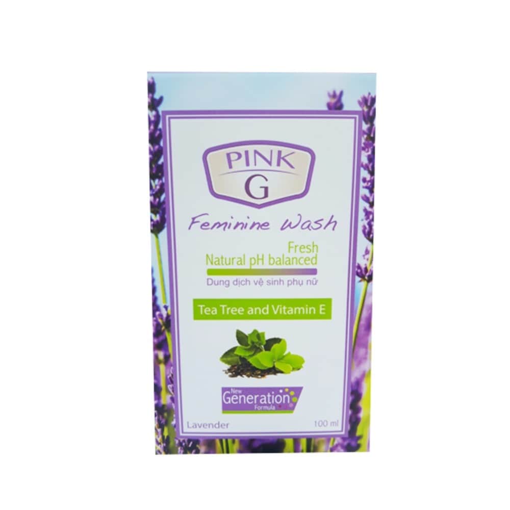 Dung Dịch Vệ Sinh Phụ Nữ PinkG Lavender 100ml