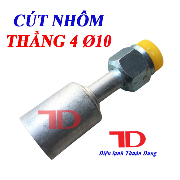 Cút nhôm thẳng 4 phi 10
