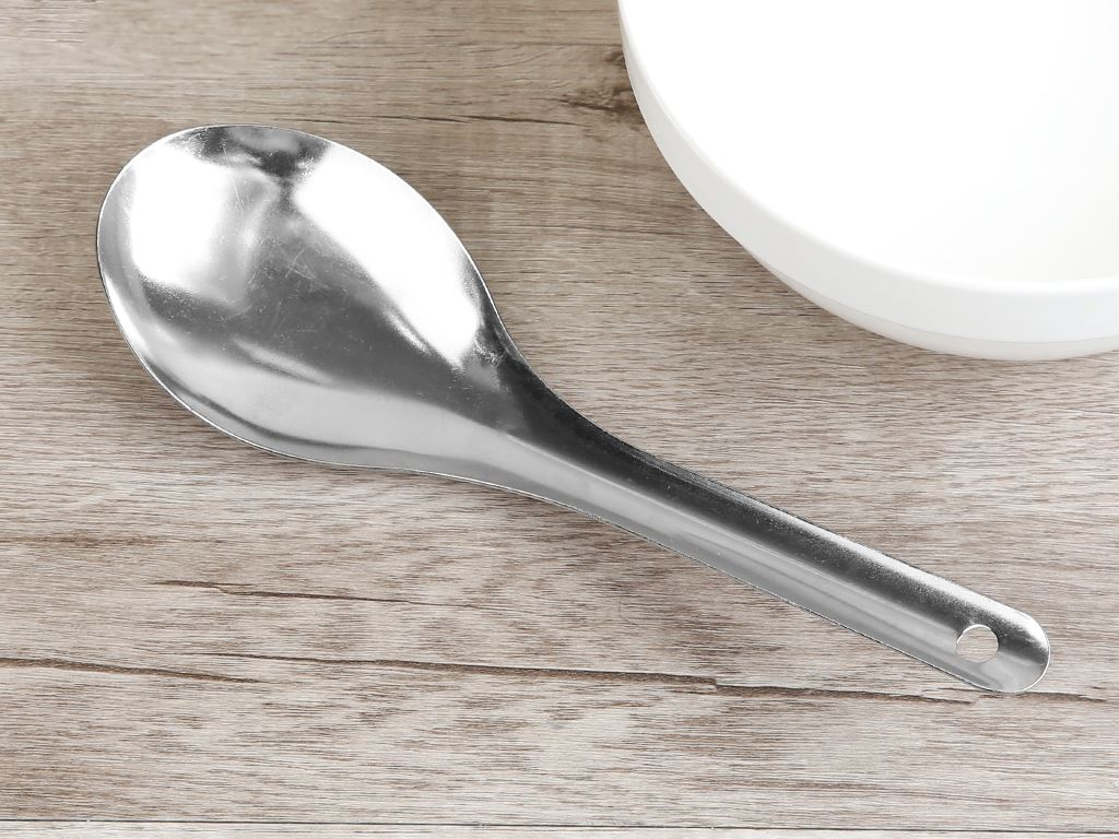 Vá Xới Cơm Inox Sáng Bóng Chắc Chắn