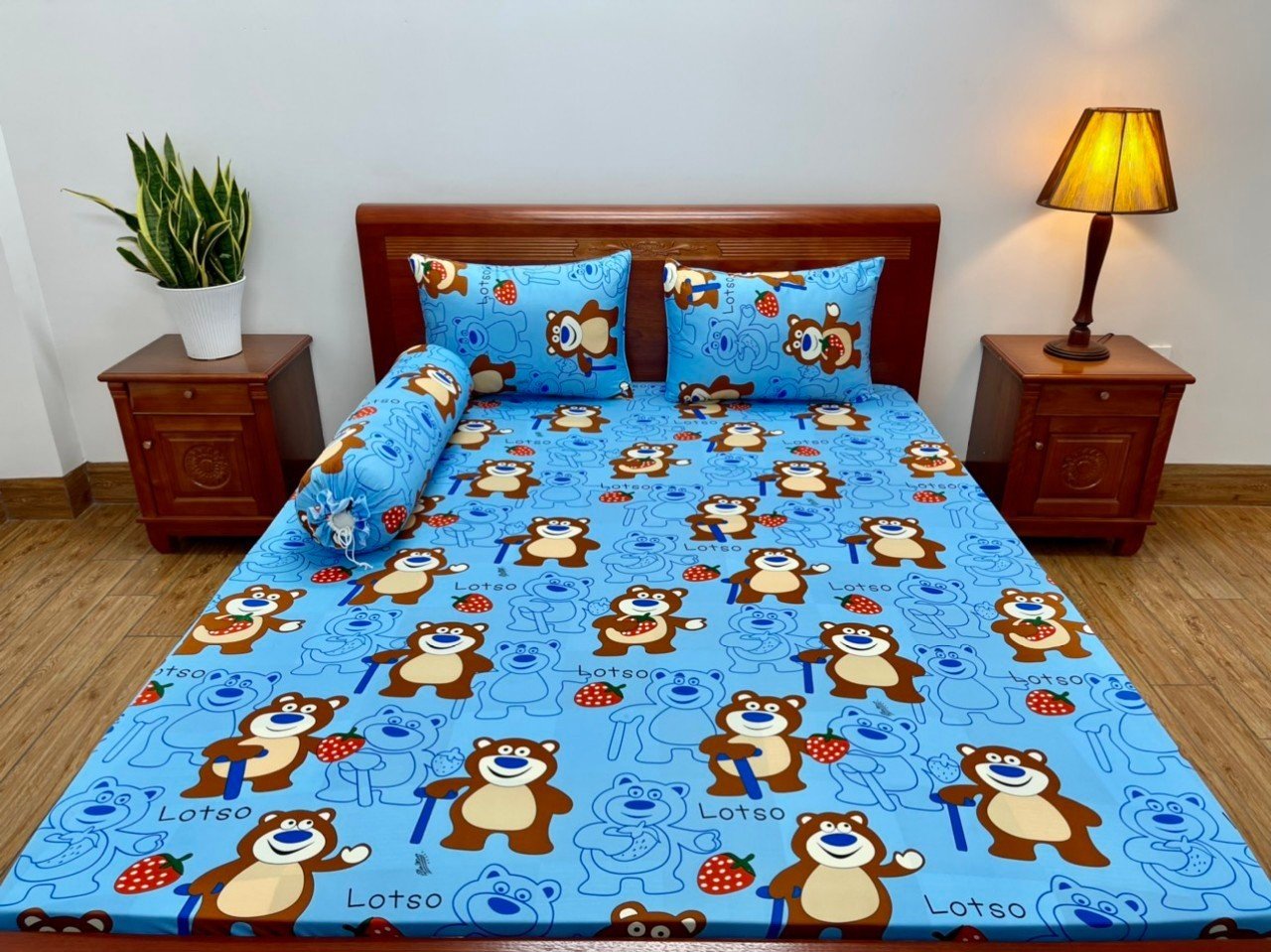 ga lẻ thun lạnh Hàn Quốc-không vỏ gối