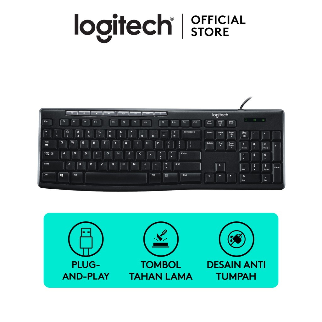 Bàn phím Logitech K200 USB