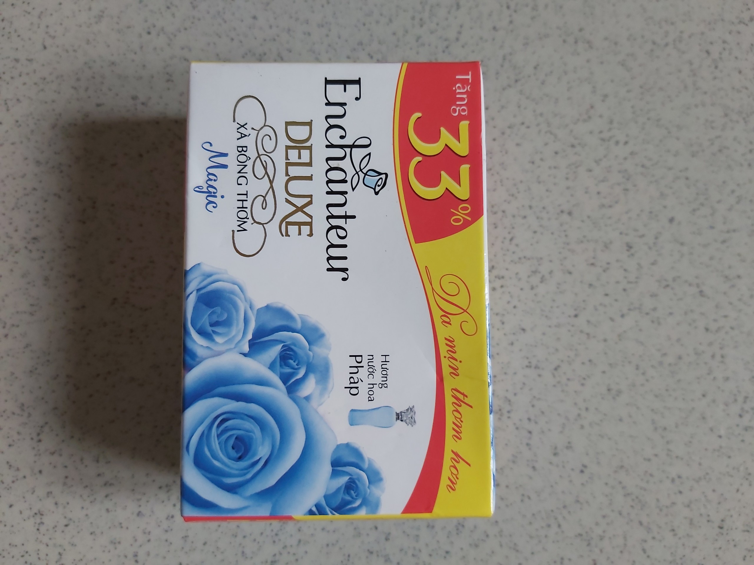 Combo 3 Cục Xà bông thơm enchanteur 90g (Ngẫu nhiên)