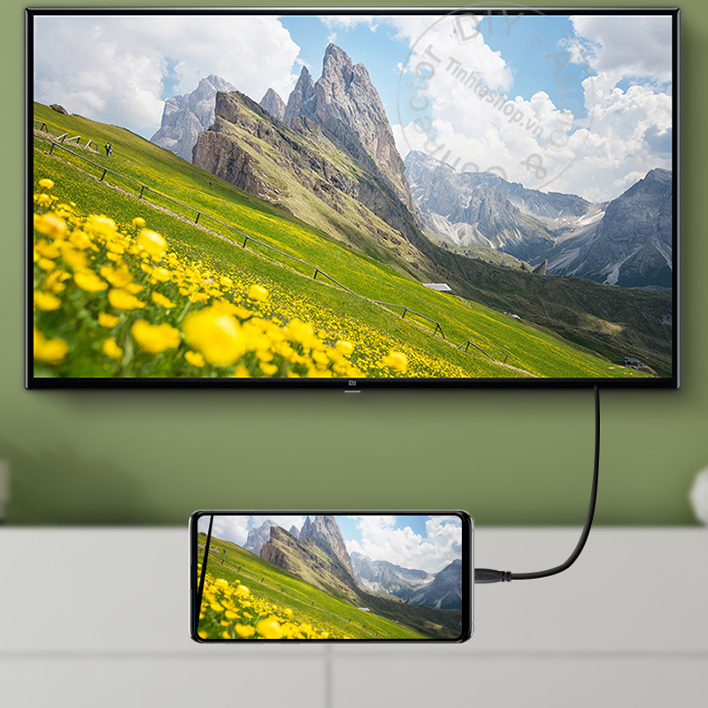 Cáp Micro HD sang HDMI 4K 60Hz 0.25M đến 1.5M Cáp HDMI cho máy ảnh Camera