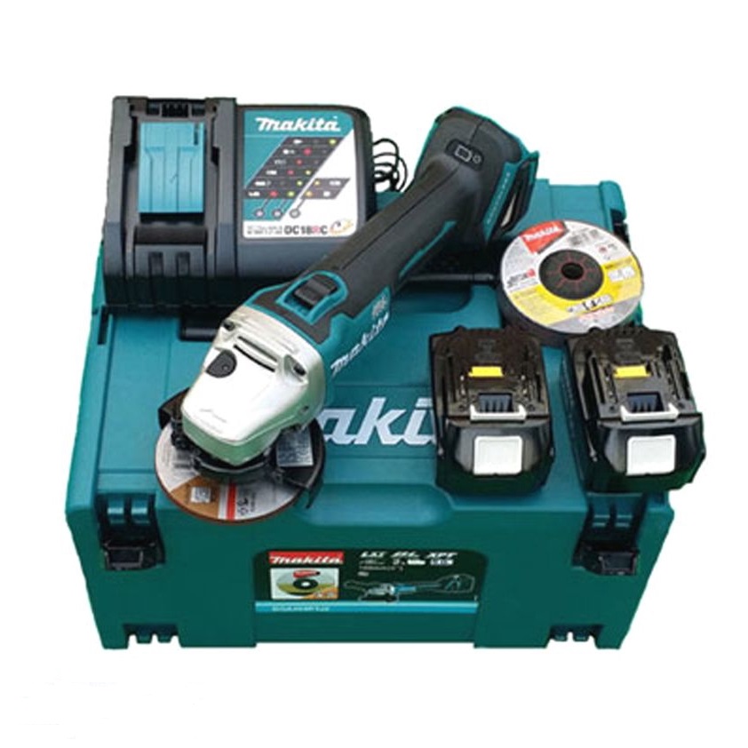 [HCM]Máy mài cắt dùng pin Makita DGA404RTJ2