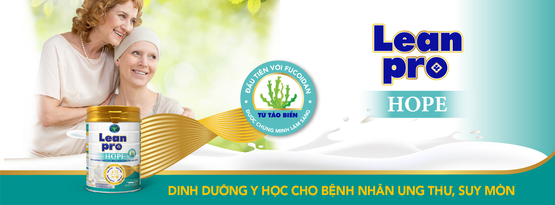 [HCM]LEANPRO HOPE 400G (Sữa Lean Pro Hope Dành Cho Bệnh Nhân Ung Thư)
