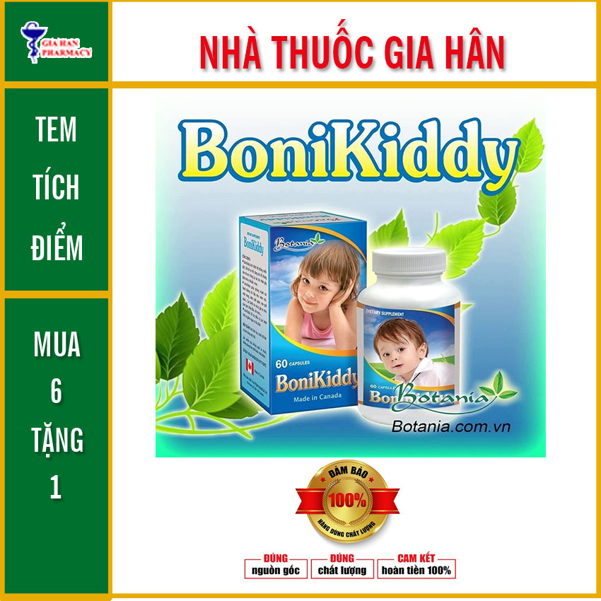 BoniKiddy - Giúp Bé Tăng Sức Đề Kháng
