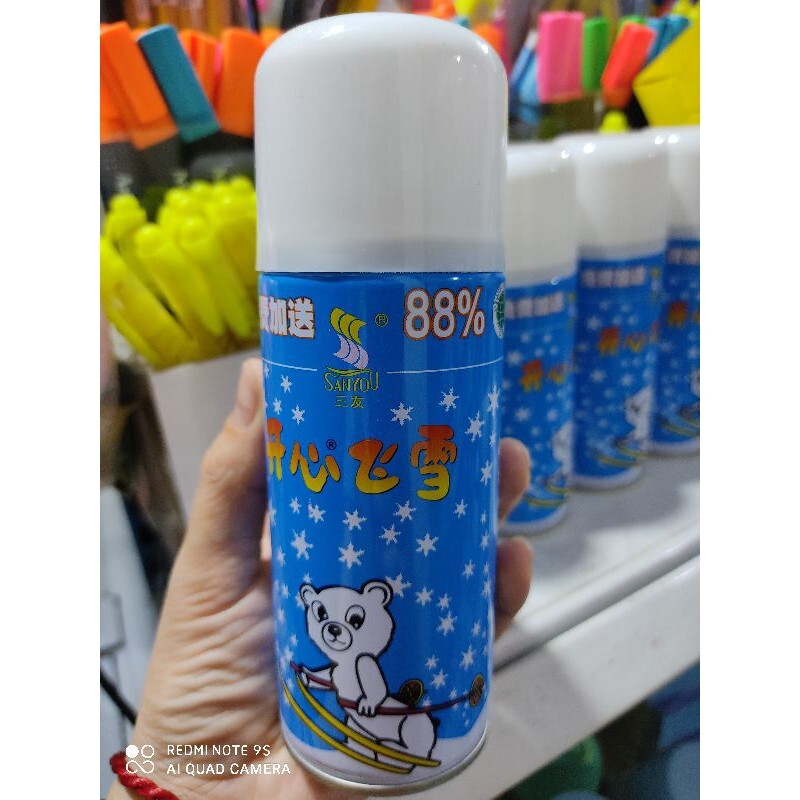 Chai Xịt Tuyết Chúc Mừng Sinh Nhật, Giáng Sinh, Party (210ml)