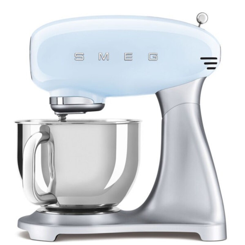 Máy Đánh Trứng Trộn Bột Đa Năng Smeg, Smeg Mixer, Công Suất 800W, Dung Tích 4.8L, Nhập Đức, Bảo Hành 12 Tháng