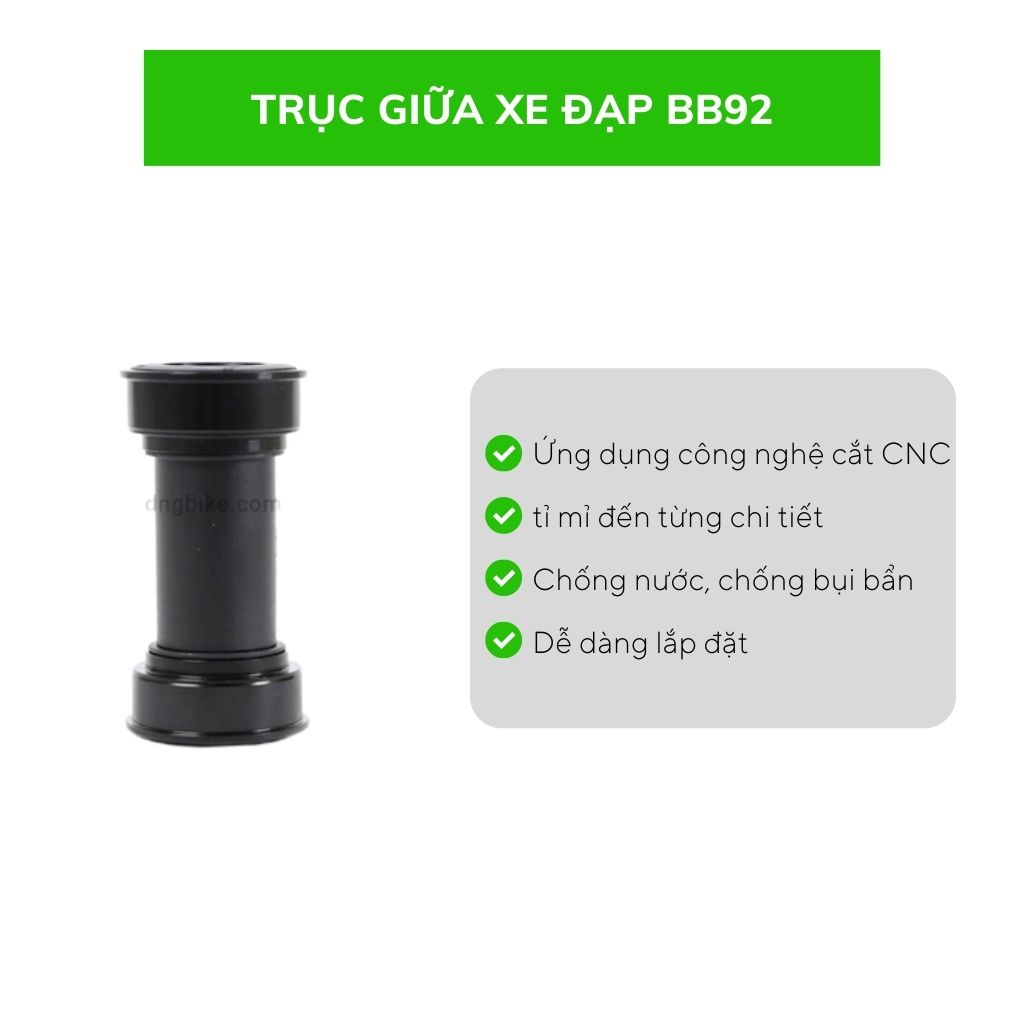 Trục giữa xe đạp BB92