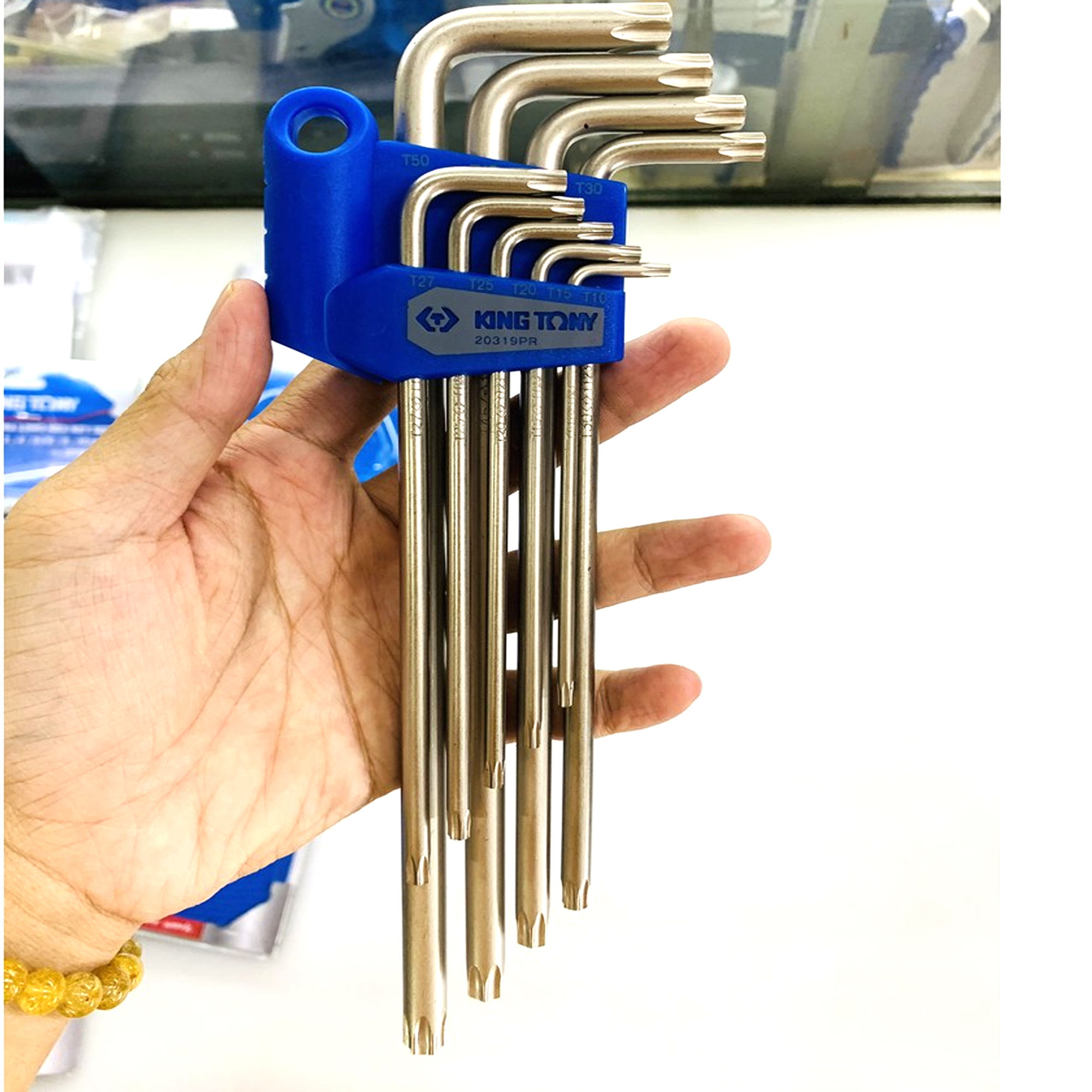 Bộ hoa thị 9PCS dài Kingtony 20319PR