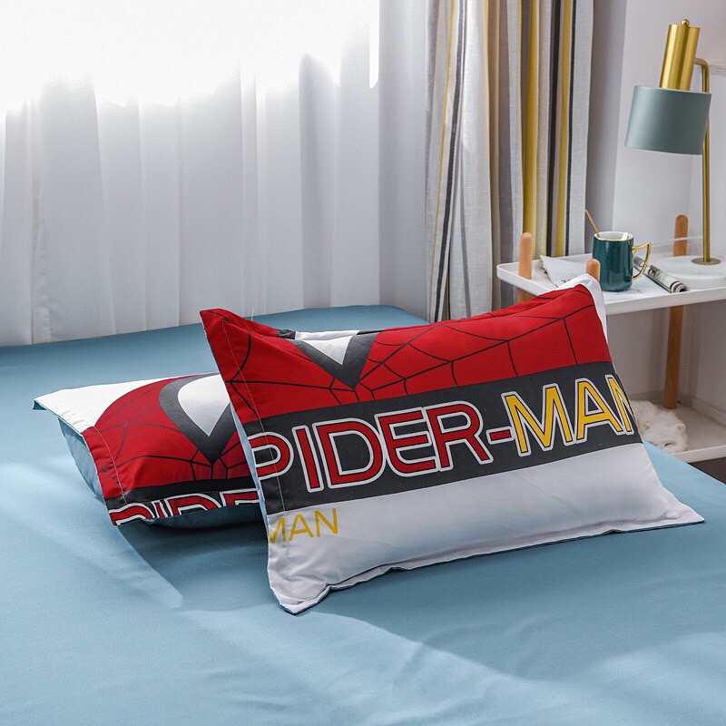 Trọn Bộ 4 Món Cotton Poly Nhập Mẫu SPIDERMAN MARVEL