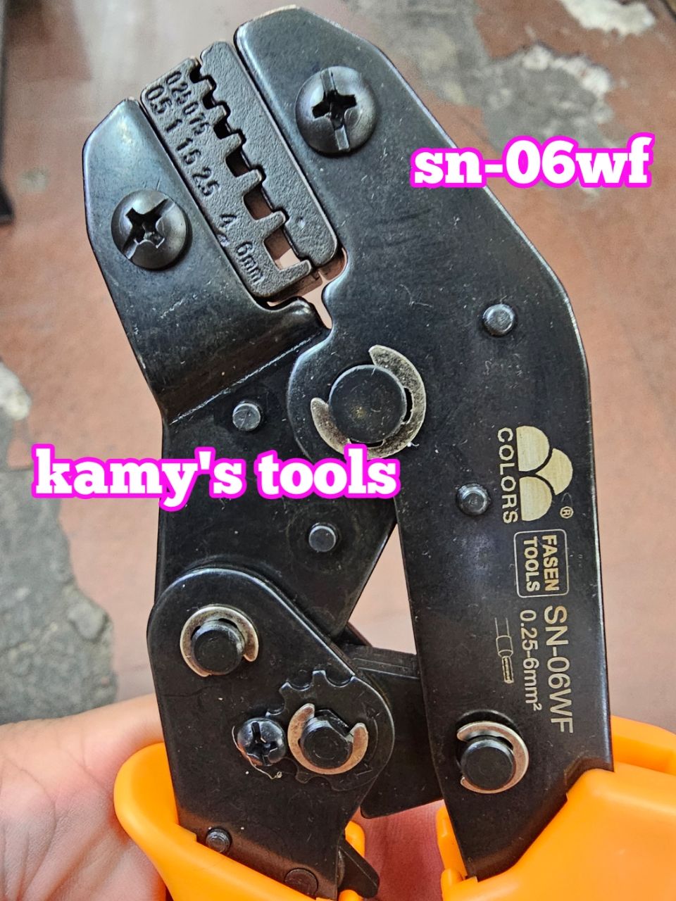 [HCM]KÌM BẤM COS FASEN SN-06WF (KIỀM BẤM COS KỀM BẤM COS)