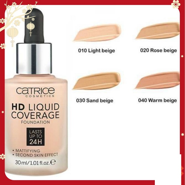 Kem nền Catrice HD Liquid Coverage Foundation