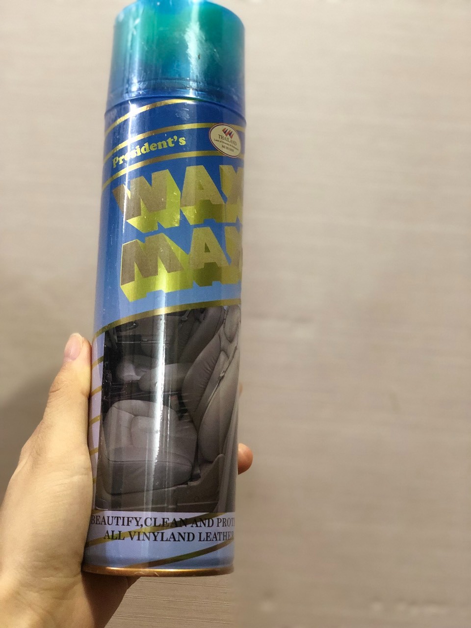 Chai xịt đánh bóng đồ gỗ Wax Max 500ml Thái Lan