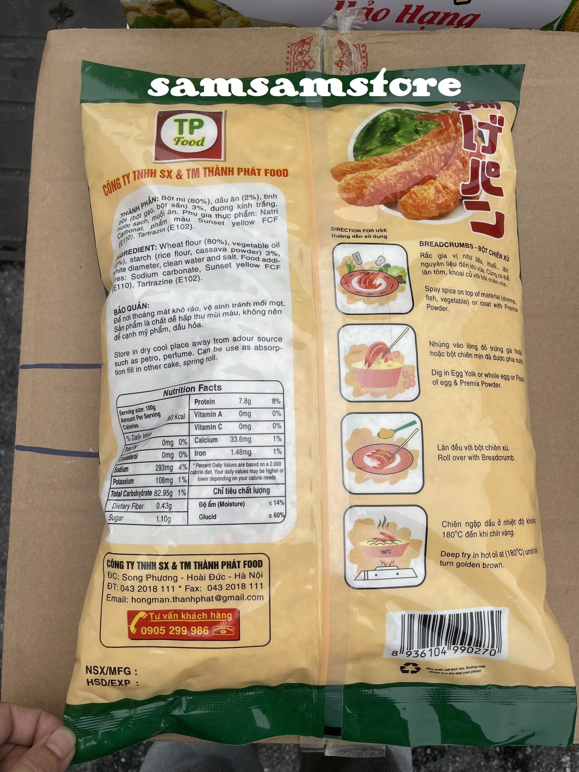 Bột chiên xù Thành Phát FOOD