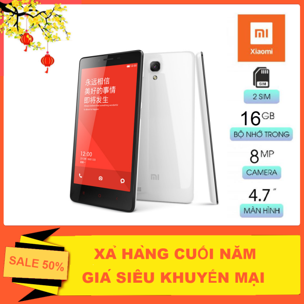 [HCM][Hàng Mới Về] điện thoại Xiaomi Redmi 2  ( 1G/8G ) 2sim chơi game PUBG/Liên Quân Mượt