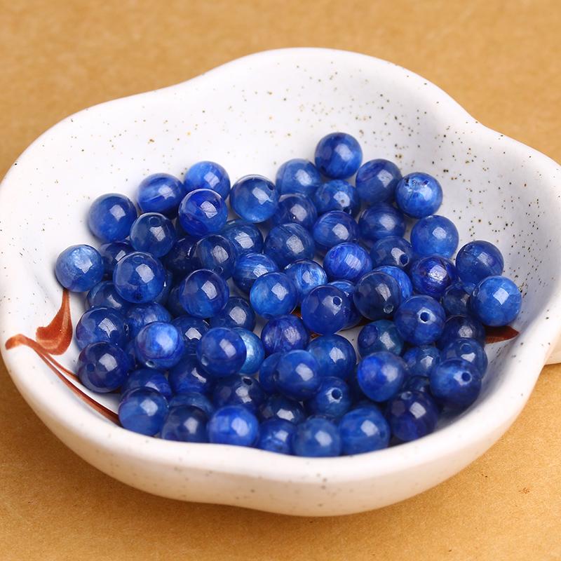 Hạt đá kyanite (sapphire nước) dùng làm sản phẩm handmade DIY
