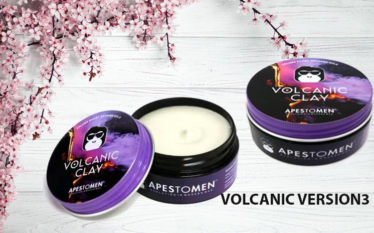Sap Vuot Toc, Sáp Vuốt Tóc Volcanic Clay  bản version 3 Đẳng Cấp Mới Mã 487