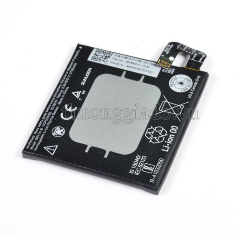 pin HTC Google Pixel 2 5.0" (G011A-B, 2700mAh) Original battery bảo hành 6 tháng.