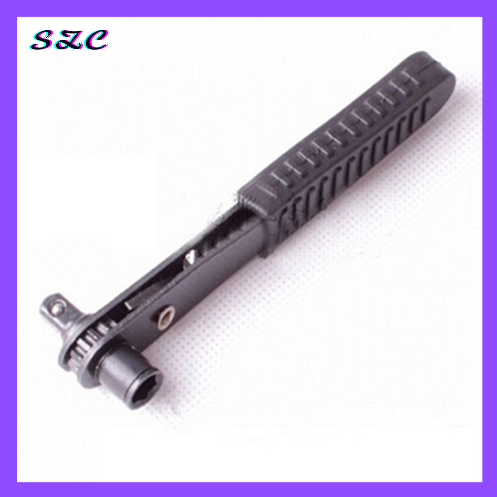 【SZC】Multifunctional Tool High Speed Ratchet Screwdriver 6.35 Pole Socket Wrench Rod Sets