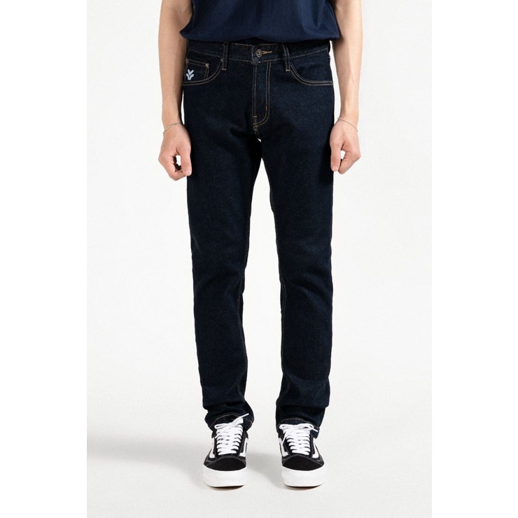 Quần jeans nam Owlbrand Slim Basic/Indigo