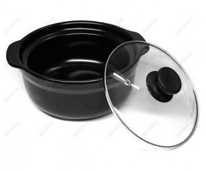 Nồi đất đen chịu nhiệt 1,5 L