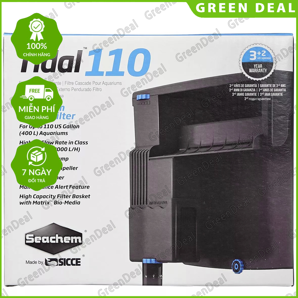 SEACHEM - Power Filter Tidal | Máy lọc thác cho hồ cá thủy sinh