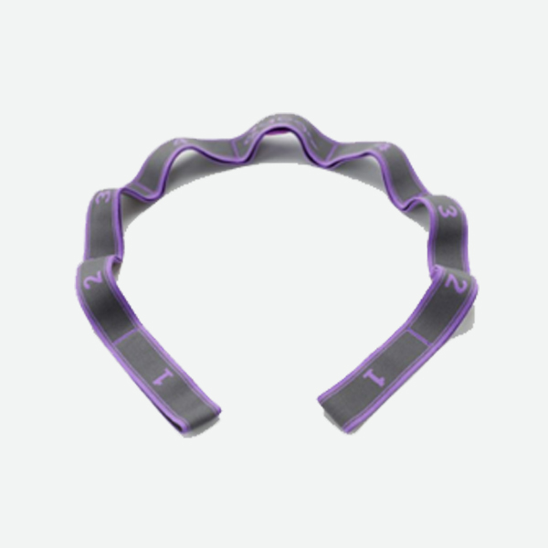Dây tập yogadây hỗ trợ tập gym chia 9 đốt co giãn (KT 105 x 3.6cm)