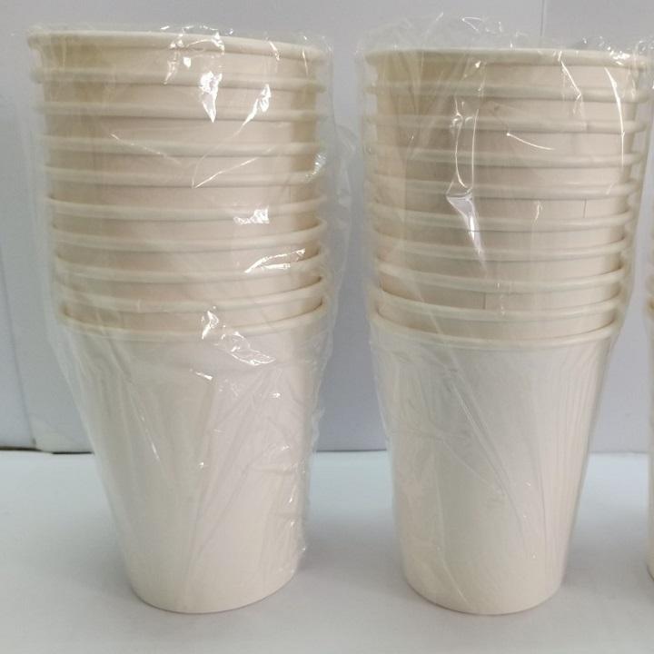 Ly Giấy Trơn 9oz- Nắp -10 cái/dây