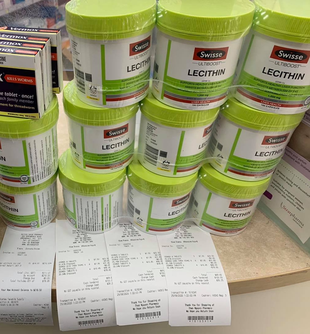 Mầm đậu nành Swisse Lecithin 150 viên