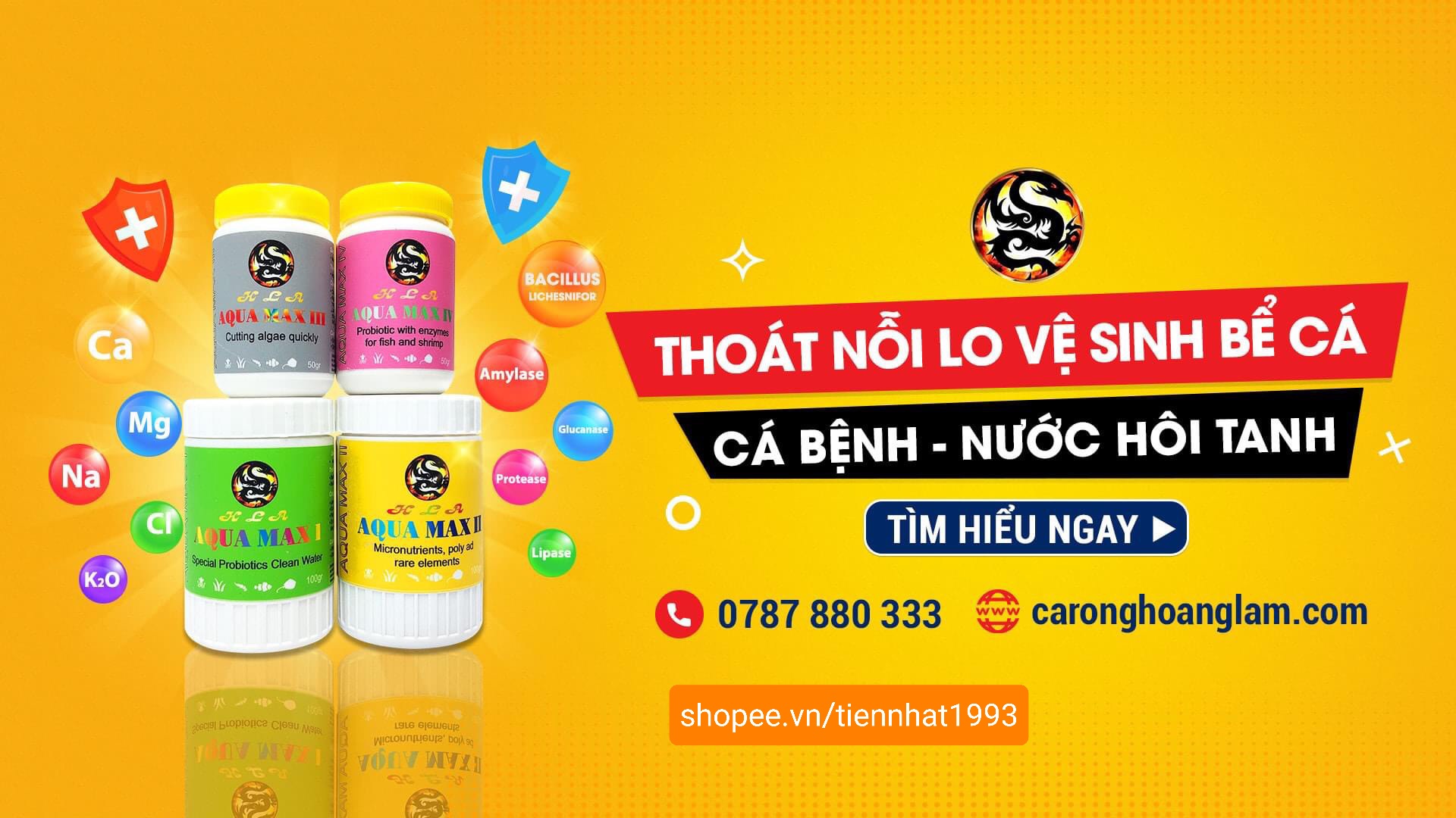 Khoáng chất cho hồ cá AQUA MAX 2