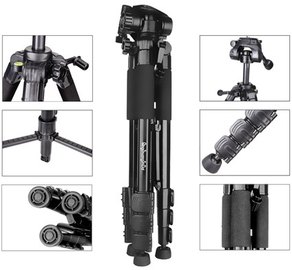 Chân máy ảnh Tripod Beike Q-111