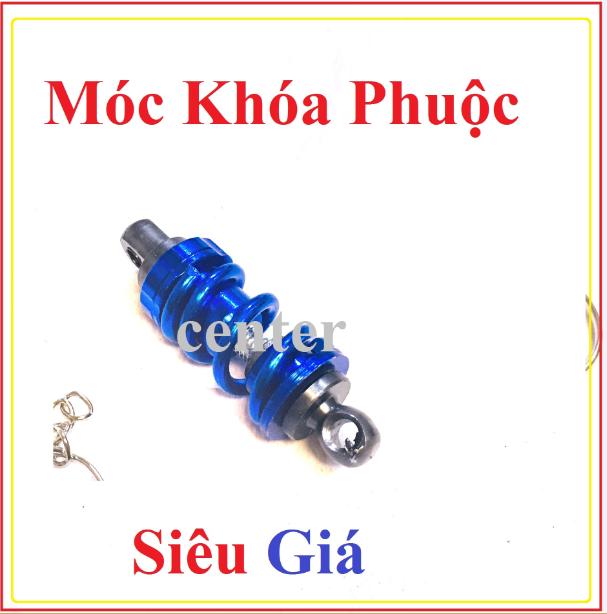 Móc khóa phuộc màu tím