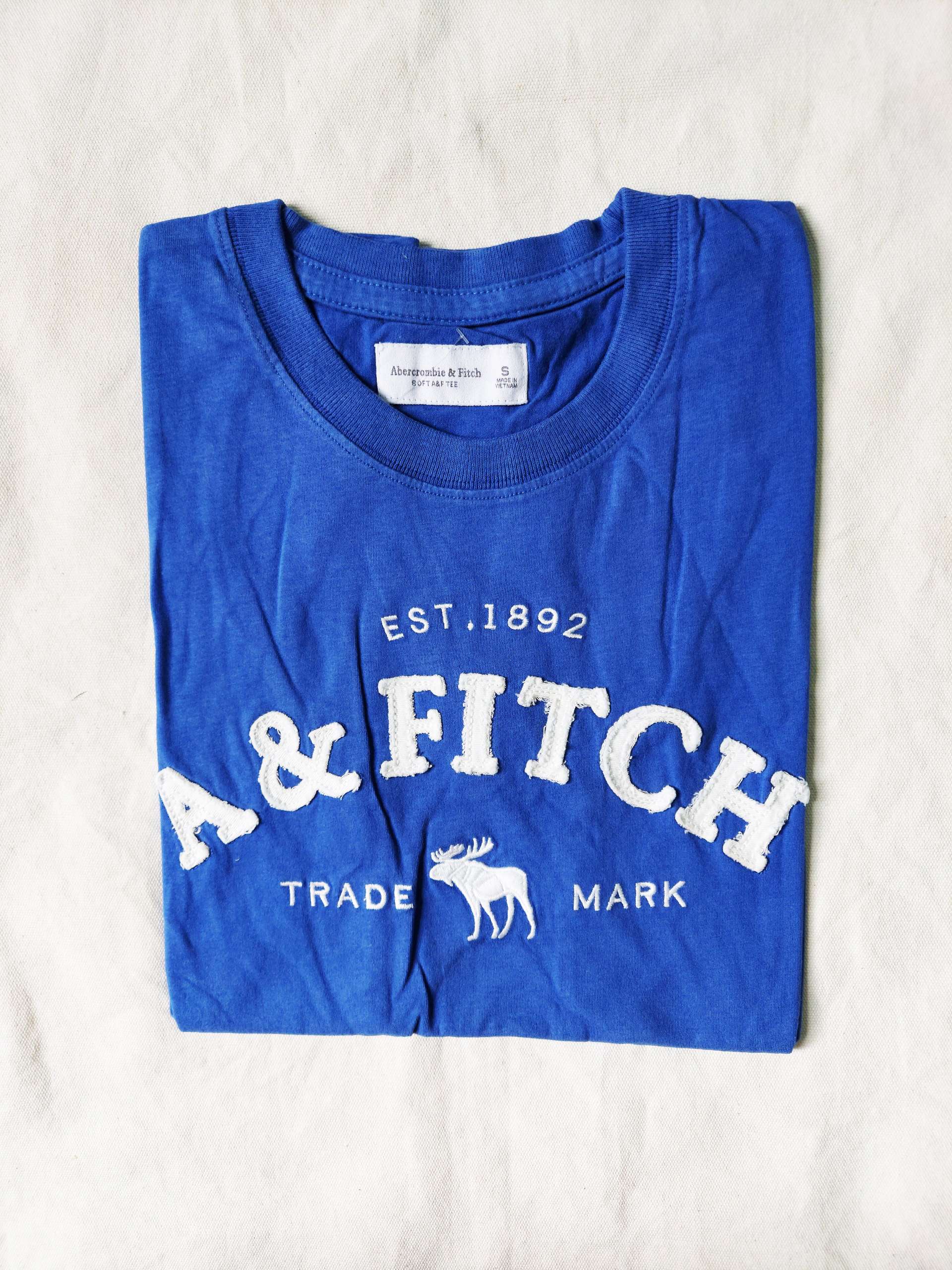 [HCM]Áo thun Abercrombie Blue Est 1892