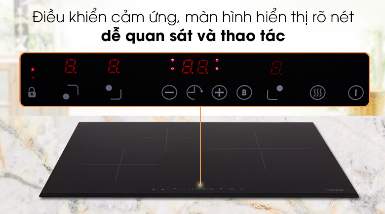 Bếp từ 3 vùng nấu lắp âm Hafele HC-IS773EA (535.02.242)