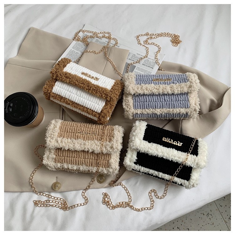 Túi xách len tự đan - Túi len handmade tự đan (Có video hướng dẫn + Có thể nhờ Shop đan)