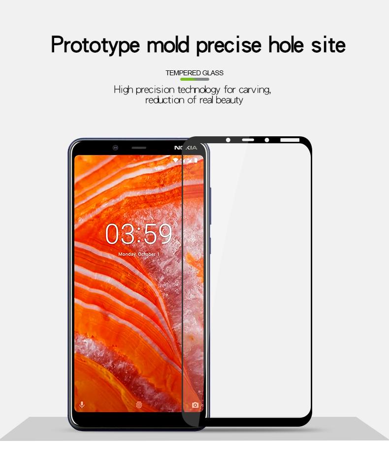 Miếng dán cường lực FULL màn hình Nokia 3.1 Plus