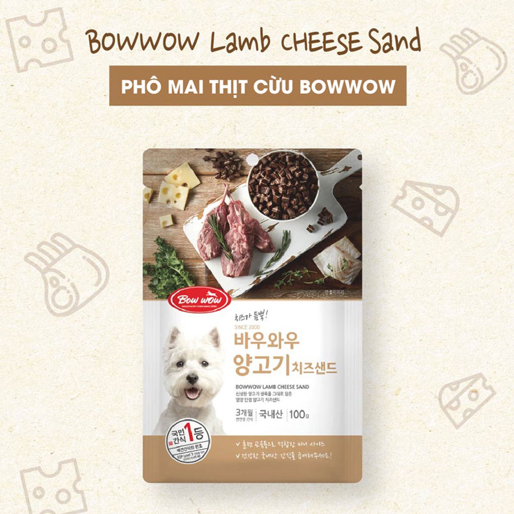 PHÔ MAI THỊT CỪU BOWWOW LAMB CHEESE SAND