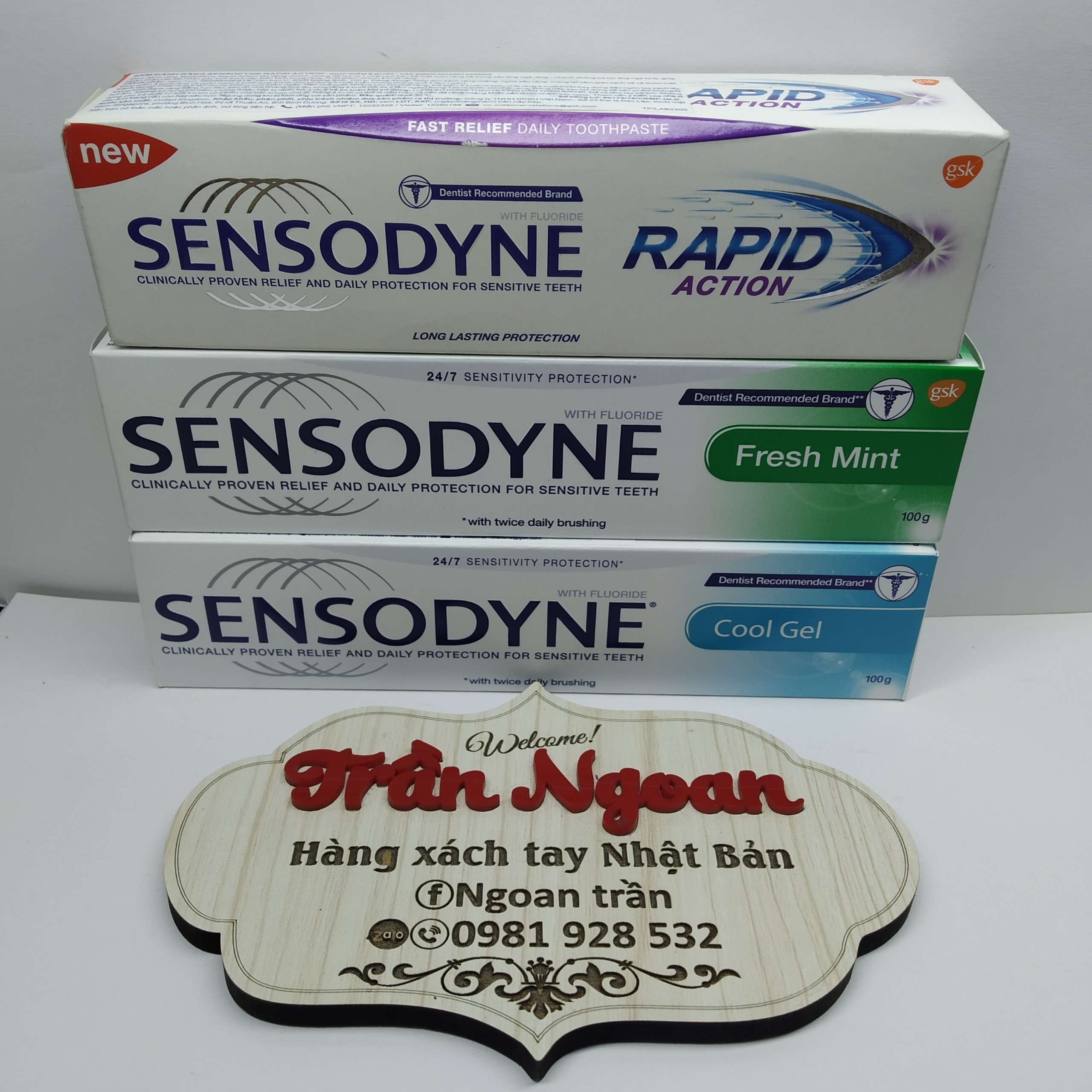 Kem Đánh Răng Sensodyne Fresh Mint - Tuýp 100g