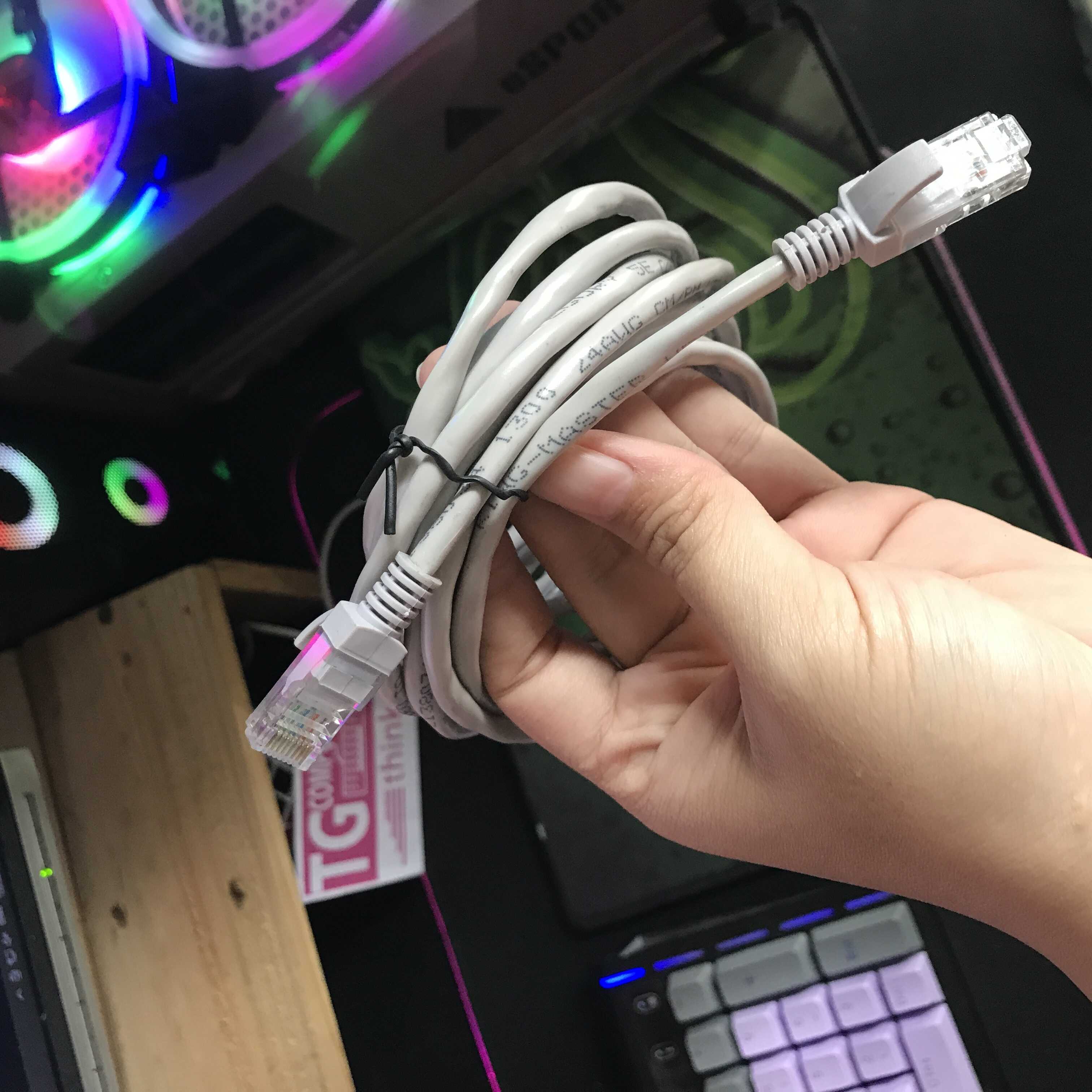 Dây mạng / Cable Lan UTP Cat 5E ( loại tốt) 50m / 30m