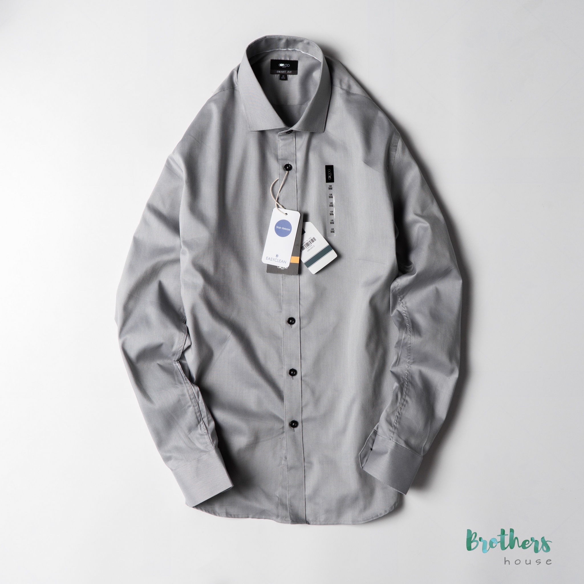 [HCM]Áo sơ mi nam G2000 slim fit dáng chuẩn sang