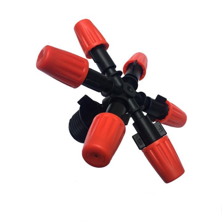 5 Béc phun sương 6 cửa phun sương tưới lan vườn ươm